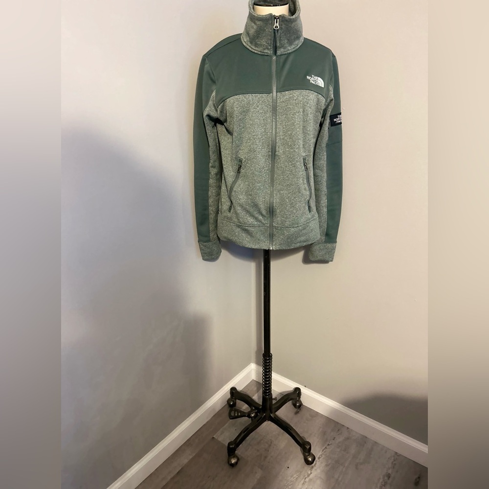 Vintage Northface olive/marbled green jacket size M